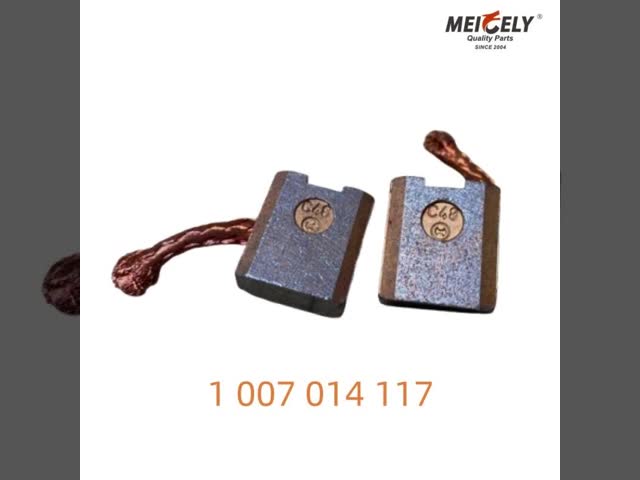 1 007 014 117 Carbon Brush Set Superior Conductivity Long-Lasting video