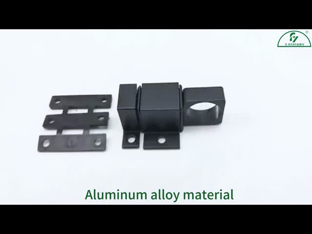 黒色 フラッシュ ボルトロック アルミニウム合金素材 アクセサリー
