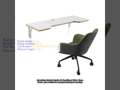 Portable Acoustic Meeting Pods White With Aluminum Frame Material