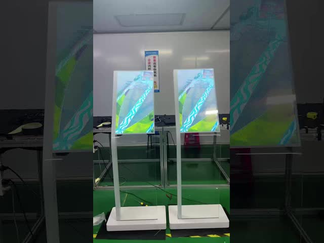 30インチ透明なOLEDディスプレイモジュール,タッチパネル,1366*768ドット,RS232*1出力インターフェース