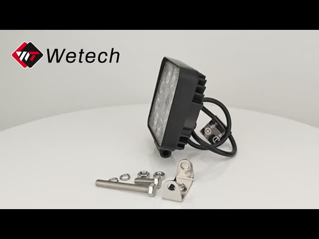防水 12V 24V DC 24W LED ワーキングライト 洪水照明