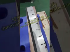 NC Sheeter Knives Paper Cutting Machine Rotary Sheeter Knife High Hardness HRA 90 video