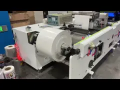 Roll To Roll Flexo Label  Printing Machine 4 Color Flexo Printing Machine 150m/Min