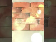 Old Looking Red House Bricks By Reclaimned Size Customized For Indoor And Outdoor