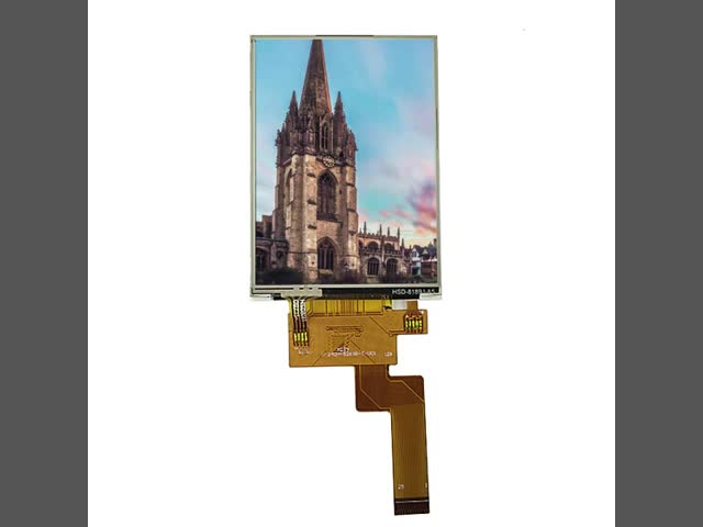 2.4 Inch TFT LCD Touch Screen 350cd/m2 TFT Capacitive Touchscreen