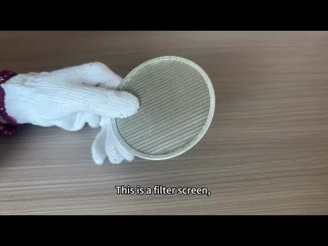 1-800meshアルミニウム組み立てられたプラスチック押出機スクリーンのステンレス鋼の押出機スクリーン
