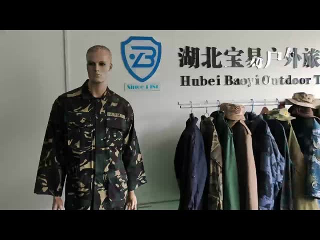 Tactical BDU Military Uniform Field Uniform Poly Cotton Blend  Digital Camouflage Uniform