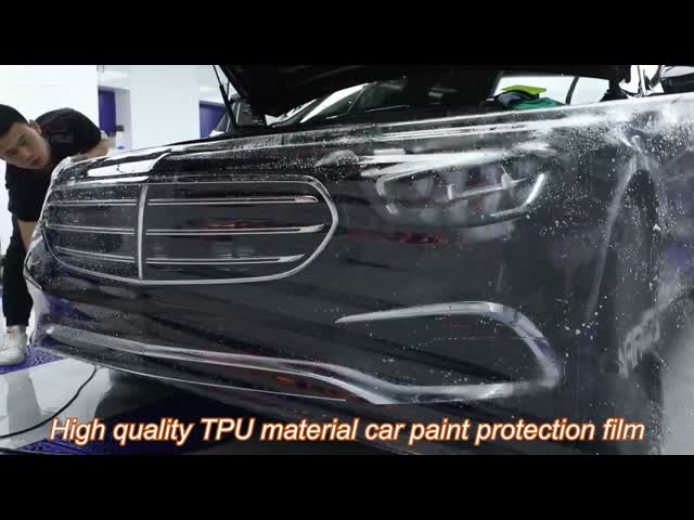 Matte Black Paint Protection Film Anti Scratch Self Repair Car Wrap TPU PPF Film