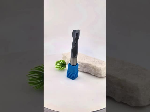 Tungsten Carbide 12mm 2-Flute Square End Mill For Steel/Stainless Steel CNC Milling Tool AlTiN Coated