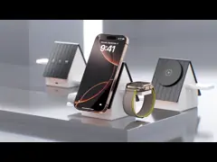 এলইডি লাইট চার্জিং দক্ষতা ≥75% সহ স্যামসাংয়ের জন্য এবিএস ইনডোর কিউআই ওয়্যারলেস চার্জার