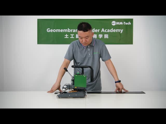 1-3MM SWT-NS900 Geomembrana Máquina de Soldadura a Queda Quente para Conservação de Água