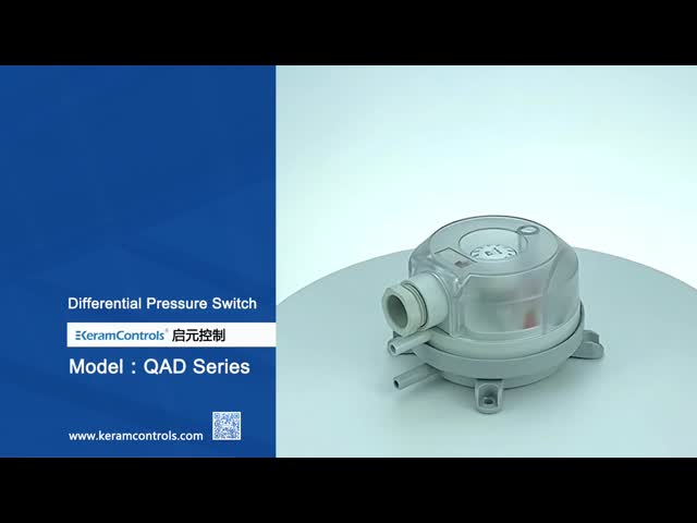 20-200Pa Air Differential Pressure Switch