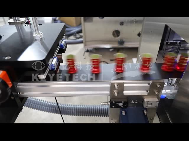 プラスチック製のワインボトル蓋用の完全自動AI検査機械システム