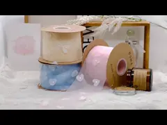 Тяжелая промышленность Персиковое сердце Вышивка Снежная пряжа Букетная упаковка Макаронная лента Цветочный магазин Тортный магазин Материалы для ручной работы