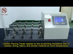 Flexometer Test Alat Uji Kulit BS-3144 Leather Flexing Tester