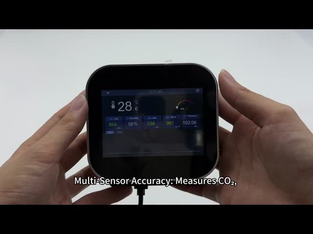 コンパクト PM2.5/VOC IAQモニタリングシステム 室内空気の品質計