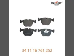 34 11 16 761 252 Percobaan Balapan Set Pad Rem Dibuktikan Keandalan Untuk BMW