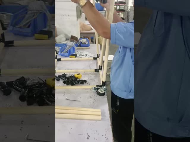 industrial Aluminum Tube Platform Truck Trolley Vertical Flatbed Trolley Cart