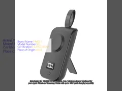 New Wireless Fast Charger For 2025 Model Apple Watch And Samsung Watch Can Charge At 15W/10W Large Capacity Output