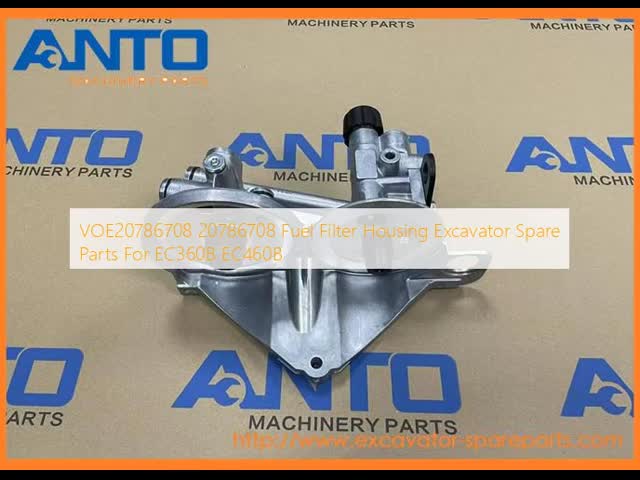 VOE20786708 20786708 燃料フィルターハウジング EC360B EC460Bのための掘削機のスペアパーツ