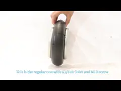المطاط الهوائي الملتف واحد في فينيكس SP1B12 الربيع الهوائي G1/4 حجم الميناء