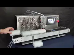 Full Electric Desktop Diagnostic Reagent Filling Machine Line Type For 96 Deep Well Plate