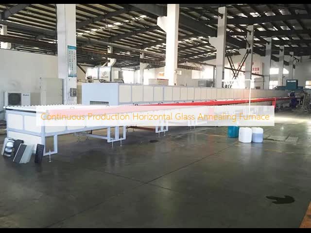 Fornalha de recozimento de vidro horizontal da produção contínua