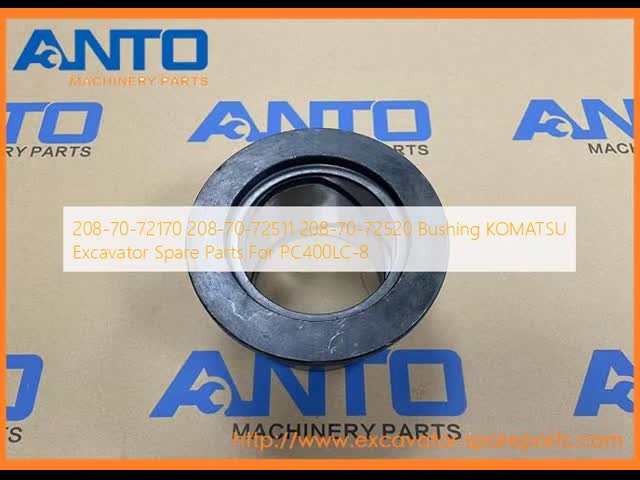 208-70-72170 208-70-72511 208-70-72520 ブッシング KOMATSU PC400LC-8用の掘削機のスペアパーツ
