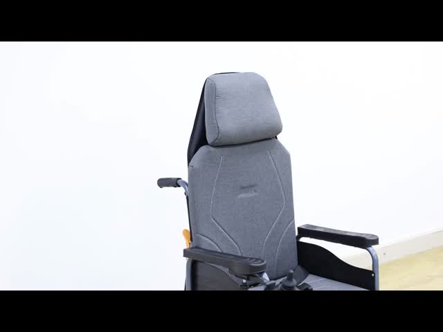軽量電気車椅子 アルミ合金 電気移動車椅子 強力な範囲