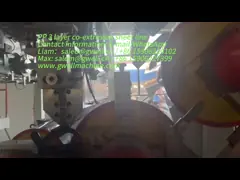 ABA 3-слойная коэкструзия, линия экструзии термоформирующих листов PP Термоформирующий экструзионный процесс