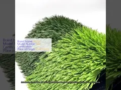 Professional Football Artificial Grass with Rubber Infill Synthetic Turf Low Maintenance and Shock Absorbing High Density Synthetic Grass for Sports Stadiums Long Lasting and Realistic
