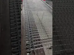 Stainless Steel Bakery Food Industry Conveyor Belt For Potato Chip Drying