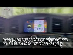Nissan Elgrand Quest E52 Android 13 video interface Box carplay android auto module 8+128