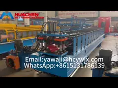 High Speed Color Steel Sheet Roof Ridge Cap Roofing Roll Forming Tile Making Machine