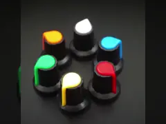 AG2 Plastic Potentiometer Knob 15X17MM WH148 Knob Diameter 6mm Cap