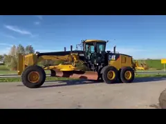 Original Engine Used Motor Grader CAT 14G 173HP For Precision Grading