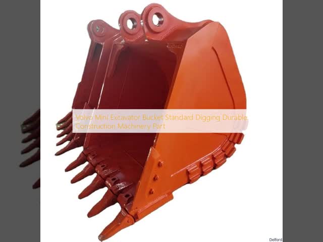 Volvo Mini Excavator Bucket Standard Digging Durable Construction Machinery Part video
