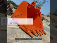 Volvo Mini Excavator Bucket Standard Digging Durable Construction Machinery Part video