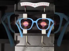 Polarization Axis Position Tester untuk Kacamata Matahari