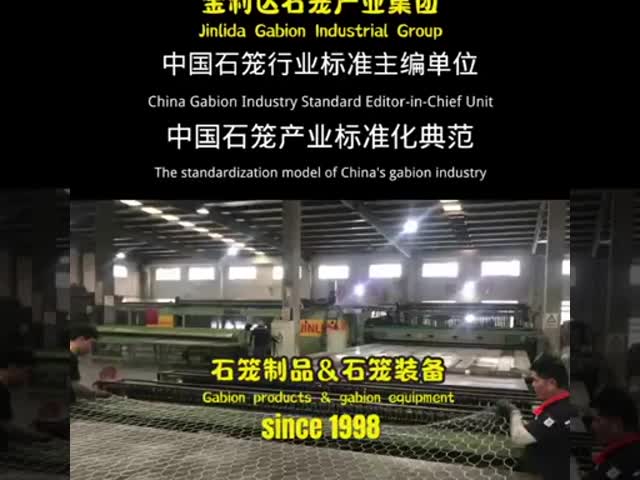 Тяжело гальванизированная/цинк Gabion сетки машина для масла/конструкции и поднимать