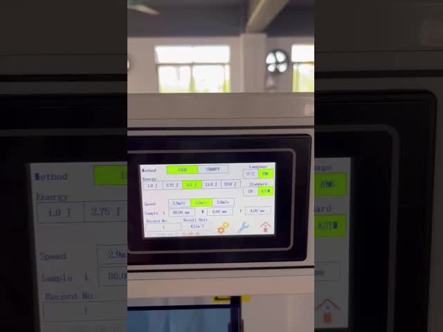 Машина испытания удара консольного луча для Детермине твердость удара неметаллических материалов как пластмассы
