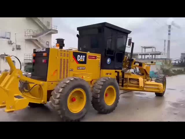 Heavy Duty CAT 140H Used Motor Grader 173HP 129kW 2200 rpm