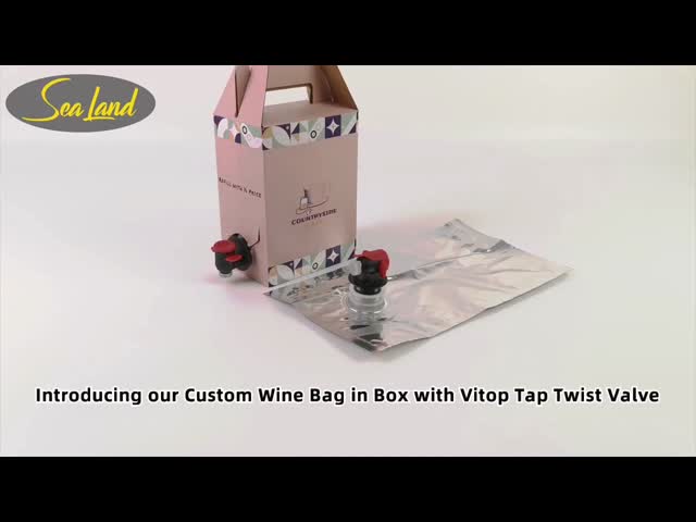 Easy Dispensing Bag In Box With Spout and Without Handle for Versatile Packaging