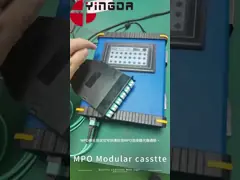 12 24 Fibers MPO MTP Cassette Plastic OM3 10G Aqua Male Multimode Cable