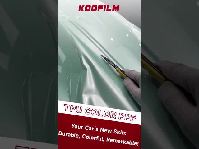 カーラップ ブルー・グロース・ラップ カー用ビニール 8.0ml TPU PPF カラー