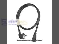 M25 3 Core Waterproof Male Cable Connectors European Standard For Micro Inverter