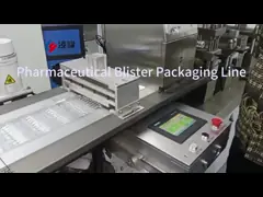 Blister Packaging Machine Pharmaceutical Industry For PVC/ALU And Alu/Alu Blister Packaging