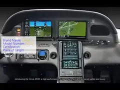 Cirrus SR22 Low Set Tail and Continental IO-550 Engine Model