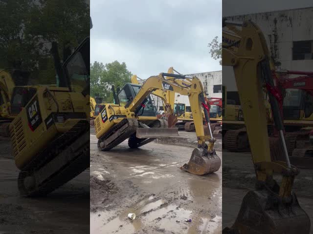 Использованный экскаватор Caterpillar CAT305.5E 5тонный мини-скрыватель малого типа