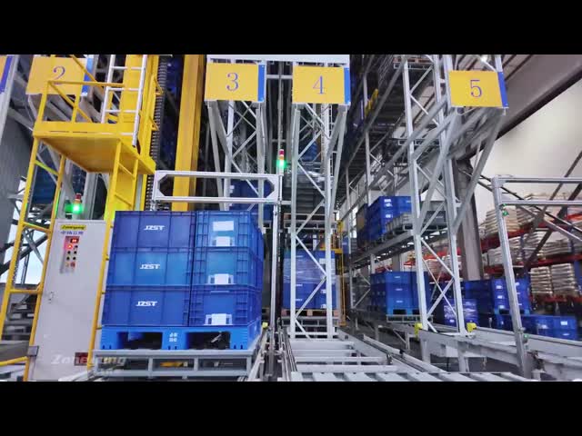 ASRS 重荷パレットスタッカー 16m 倉庫のための自動ラッキングシステム
